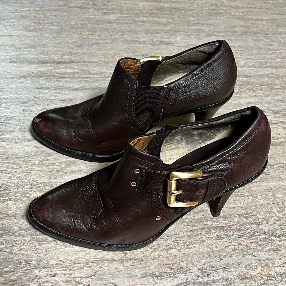 Michael Kors kale heeled boots
